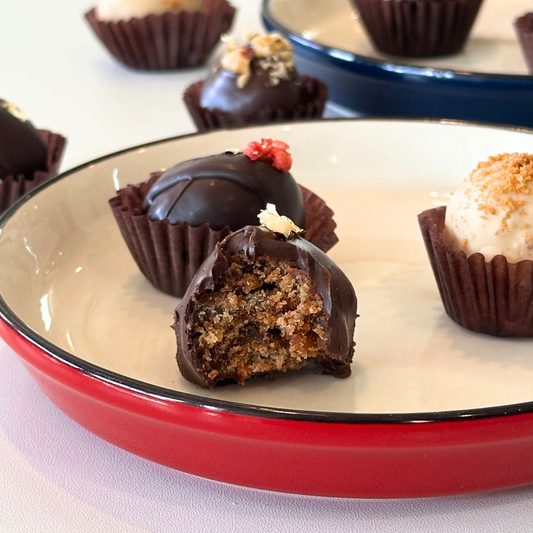 CHOCO HAZELNUT BANANA TRUFFLES