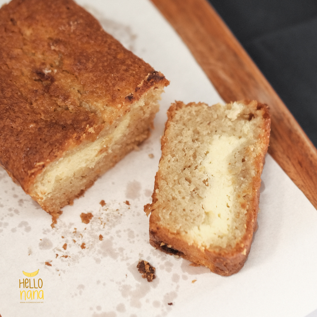 CREAM CHEESE BANANA BREAD-3 LOAVES