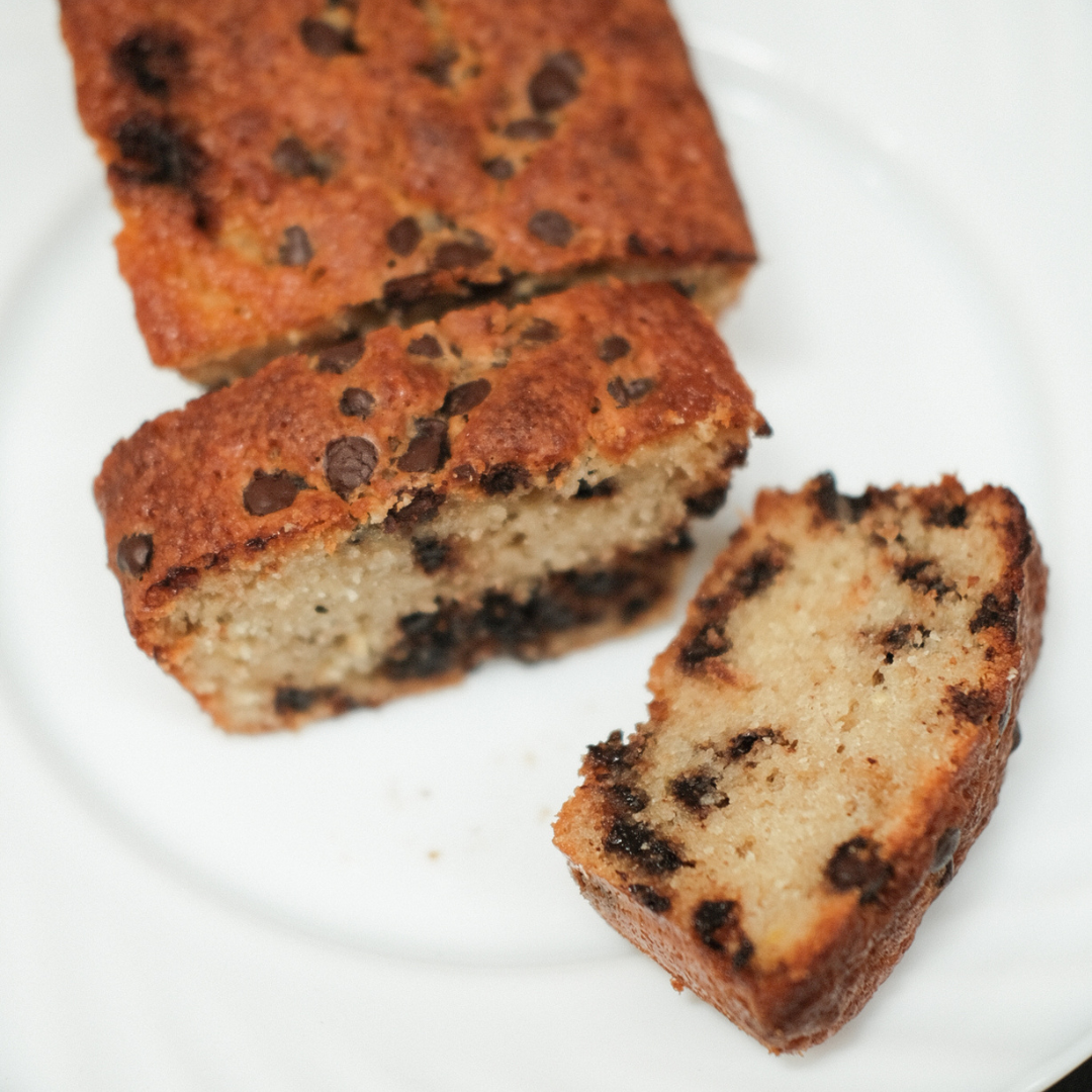 CHOCO CHIP BANANA BREAD- 3 LOAVES