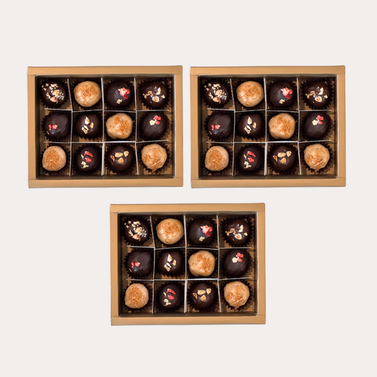 BANANA TRUFFLES-ASSORTED (3 BOXES)