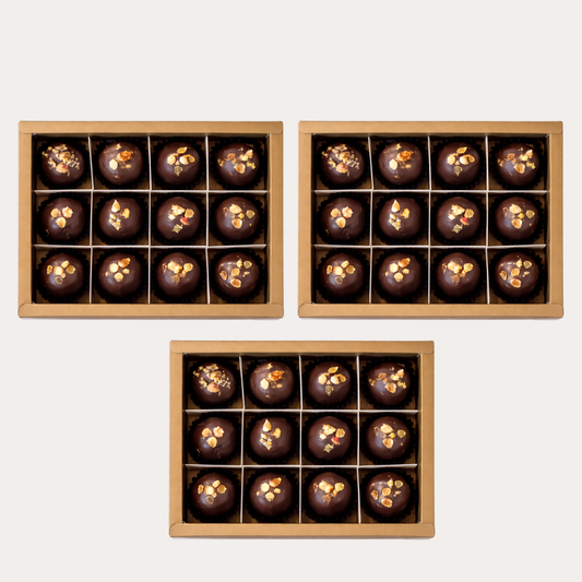 BANANA TRUFFLES-CHOCO HAZELNUT (3 BOXES)