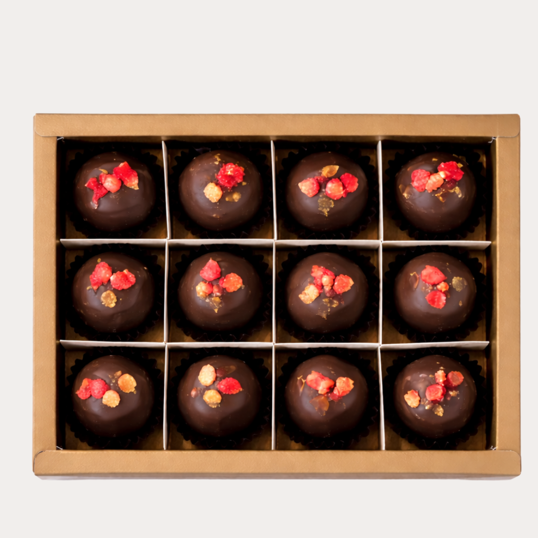 BANANA TRUFFLES-DARK CHOCOLATE (3 BOXES)
